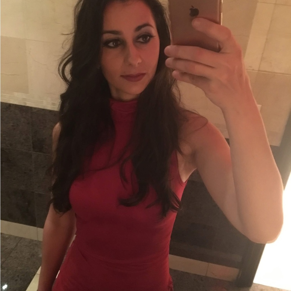 Red Fringe Dress